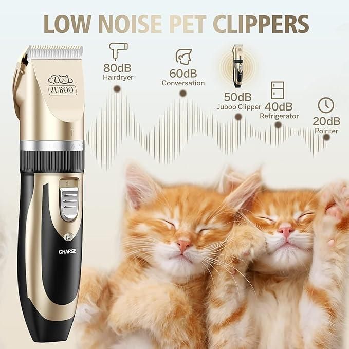 Professional Pet Grooming Kit – Dog & Cat Hair Trimmer Set