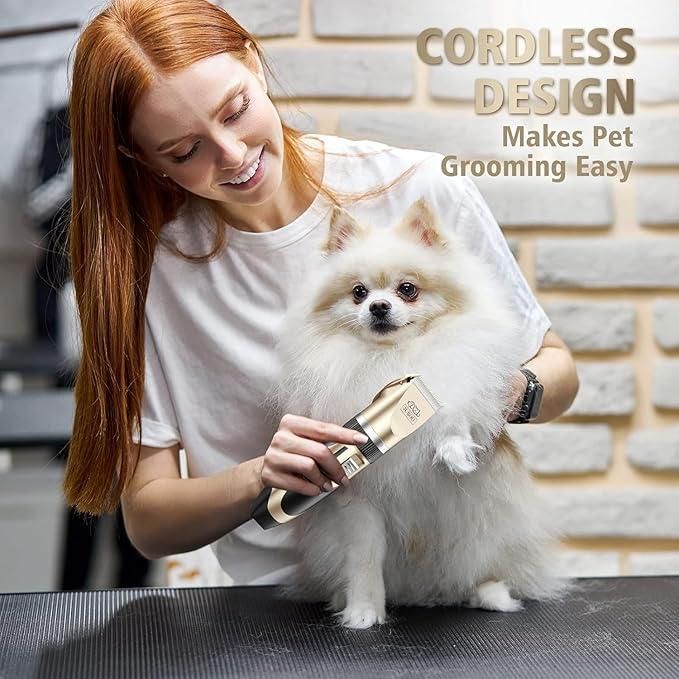 Professional Pet Grooming Kit – Dog & Cat Hair Trimmer Set